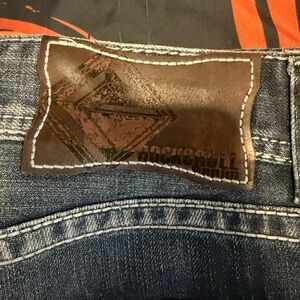 Men's Bootcut Jeans - Blue